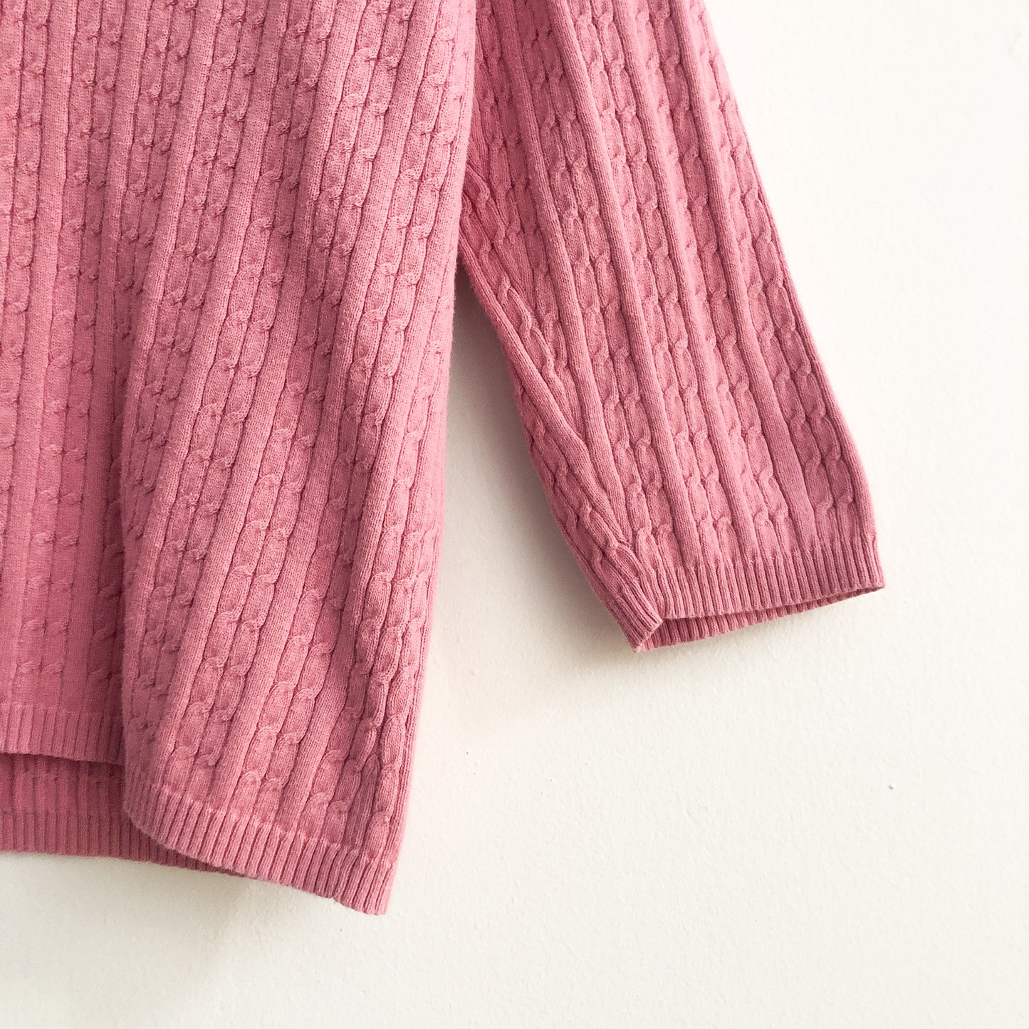 Think Pink Collared Sweater
